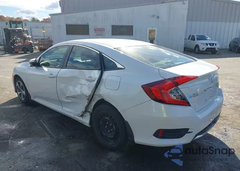 2019 Honda Civic Lx из США, поврежденный, VIN 19XFC2F65KE033692